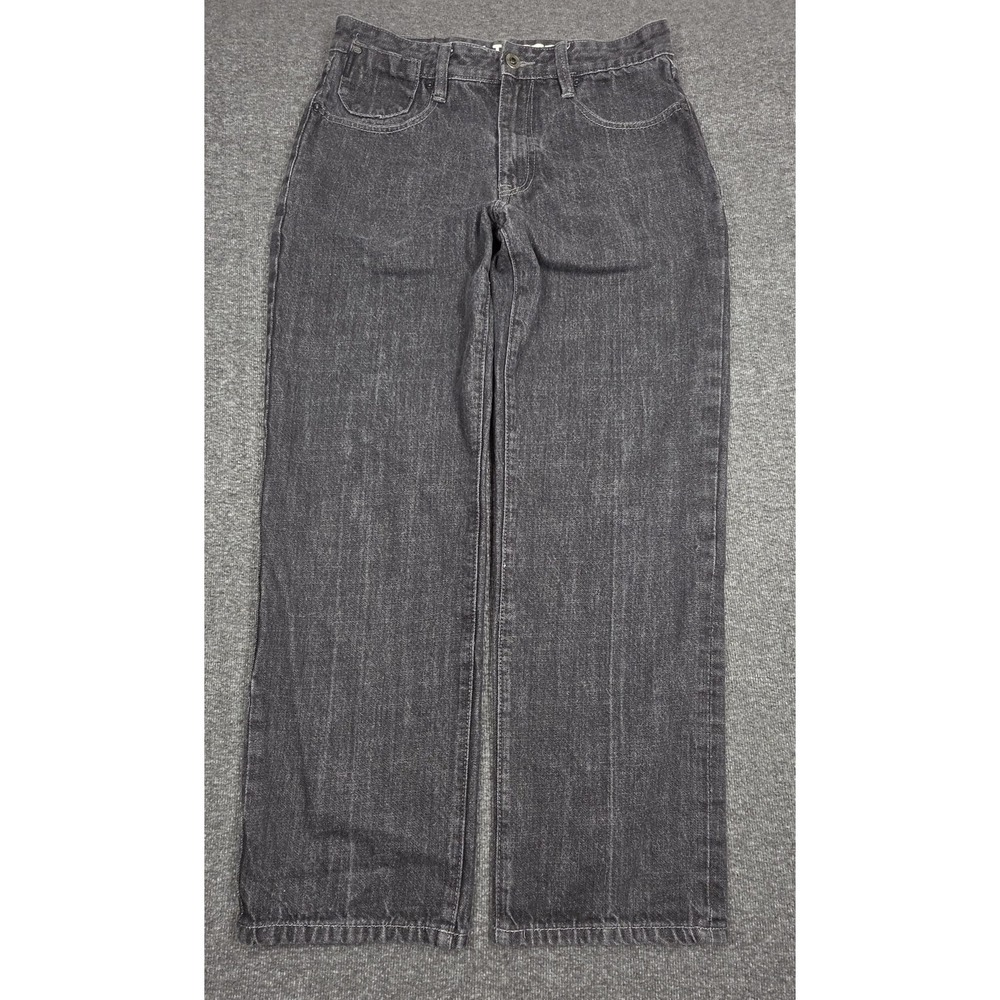 Vintage Y2K Ecko Unltd Jeans Mens Size 32x32 Black Loose Denim 72+ Unlimited